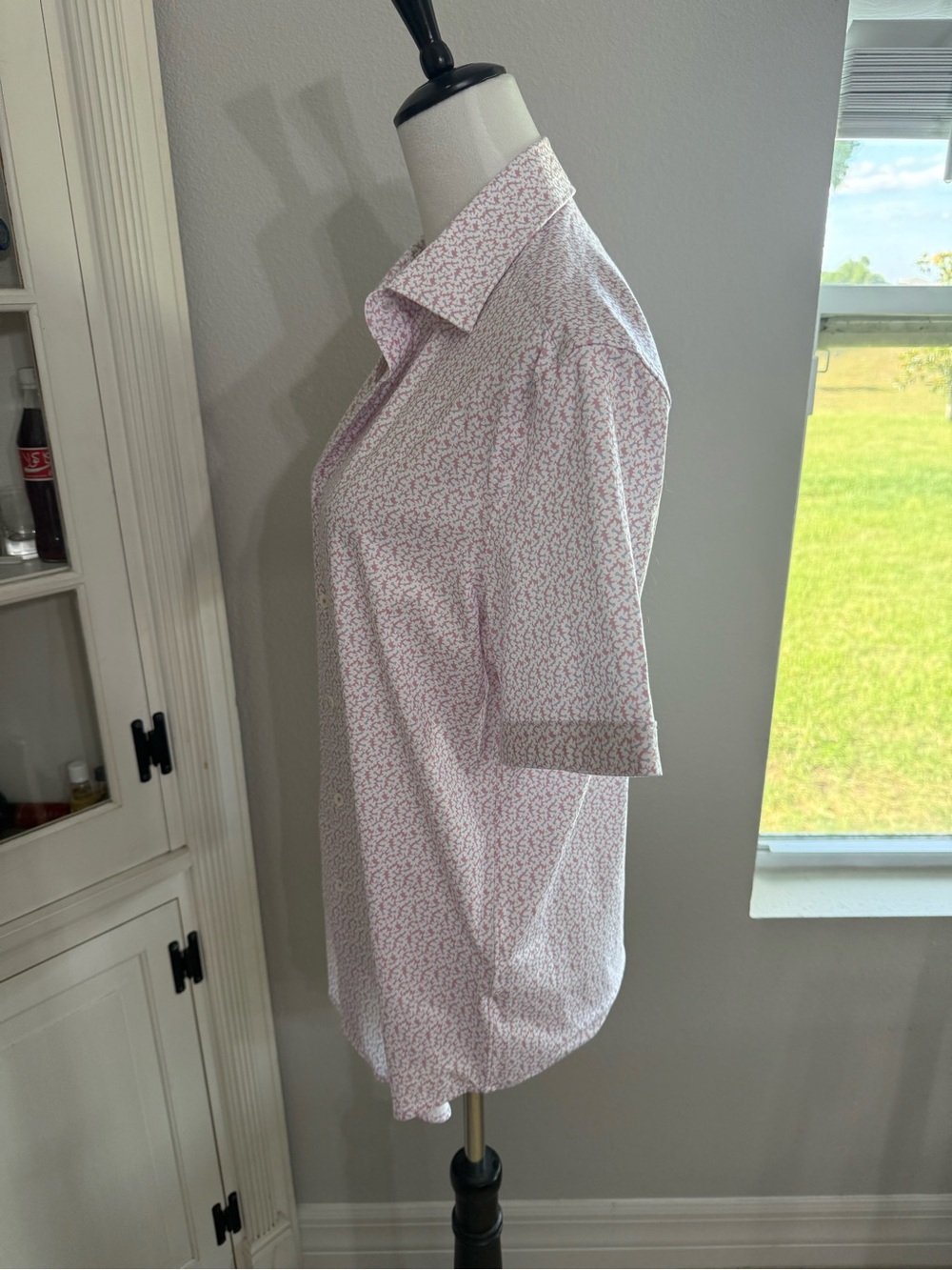 Bugatchi Miles OoohCotton Short-Sleeve Button Shirt - Picture 2 of 7